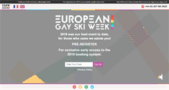 Desktop Screenshot of europeangayskiweek.com
